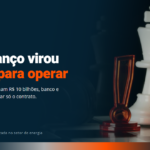 Peças de xadrez com o rei tombado, representando a quebra de comercializadoras de energia
