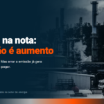Planta industrial de processamento de gás, representando a cadeia do gás natural na transição da Reforma Tributária